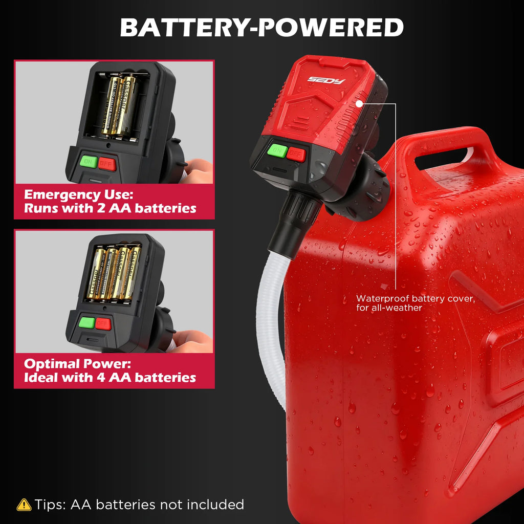 SEDY Automatic Fuel Transfer Pump with Auto-Stop Sensor(3.2 