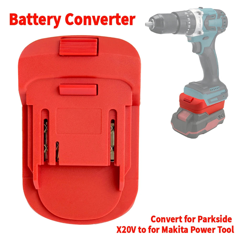 Battery Adapter Converter for Lidl Parkside X20V Team Lithiu