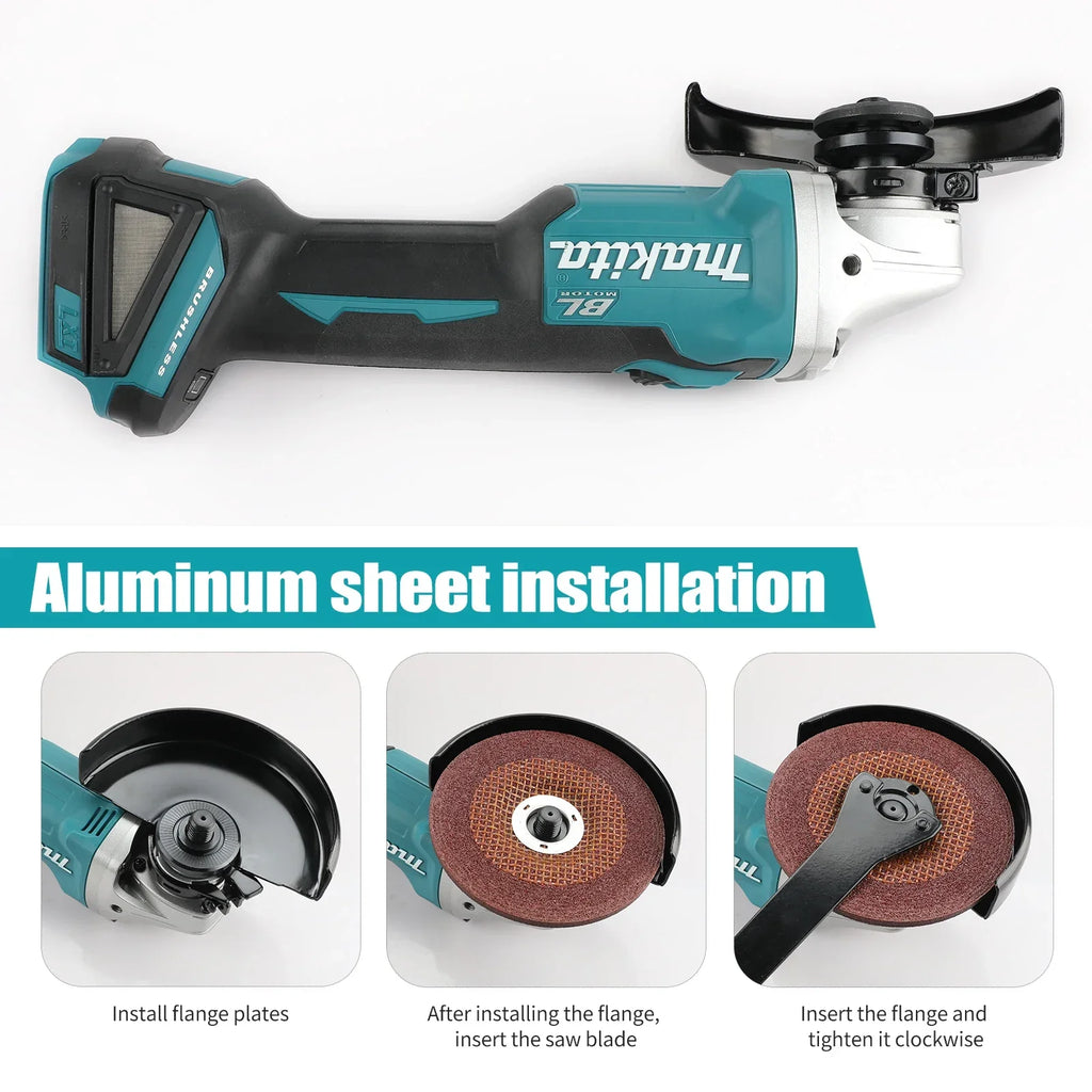 New Makita DGA404 Brushless Lithium Electric Angle Grinder 1