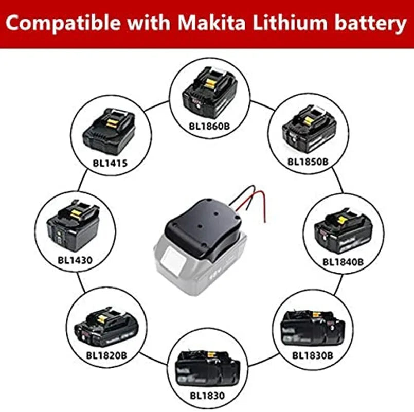 New For Makita Bosch Milwaukee 18v 14.4V Battery Mount Dock 