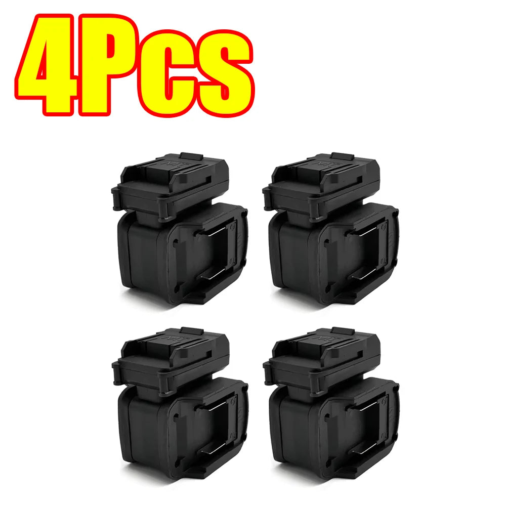 1-4Pcs Adapter Converter 2in1 Battery Case for Makita 18V Electeic Power Tools Accessories BL1830 Battery Power Tool Accessories