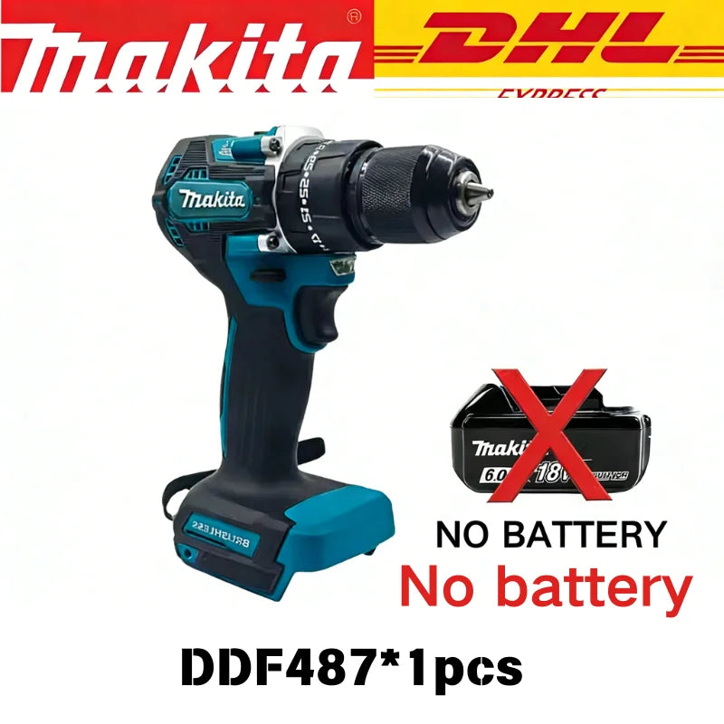 Genuine 6AH Makita BL1860 6Ah Battery Power Tools Li-ion Replacement LXT BL1850 BL1840 for 18V Screwdriver with BMS 18V Battery
