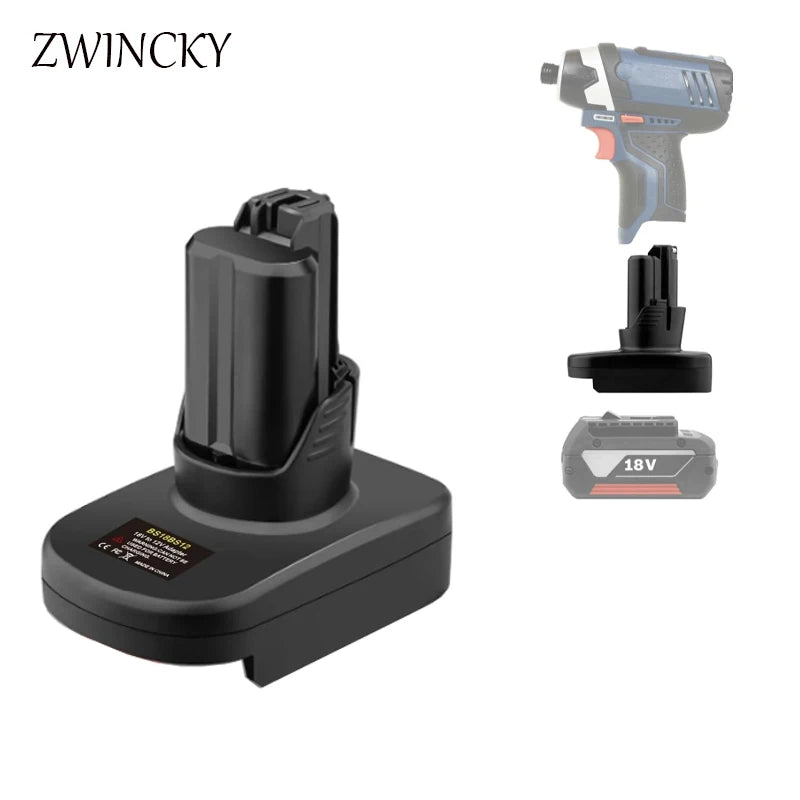 ZWINCKY Battery Adapter For Bosch 18V GBA Lithium Battery Co