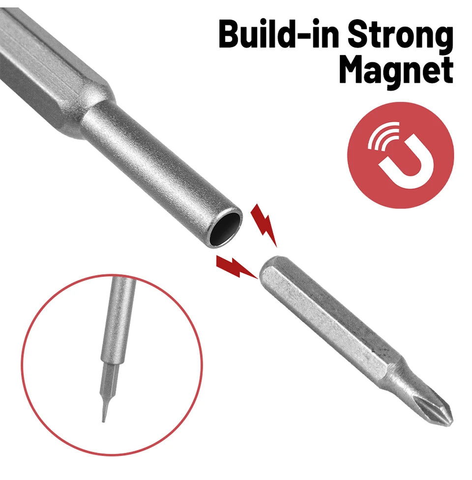 25 in 1 Magnetic Precision Screwdriver Set Mini Tools Kit fo