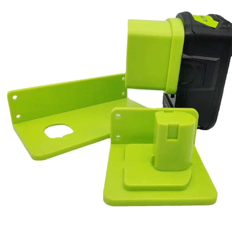 For Ryobi Holder 12V-18V Battery Wall Mount Holder Drill Mou