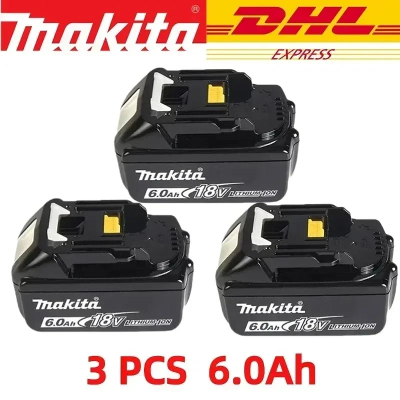 100% Original Makita Battery 18V 6000mAh BL1860B Rechargeable Battery Replace BL1850B BL1830B LXT400 For Makita 18V Power Tools