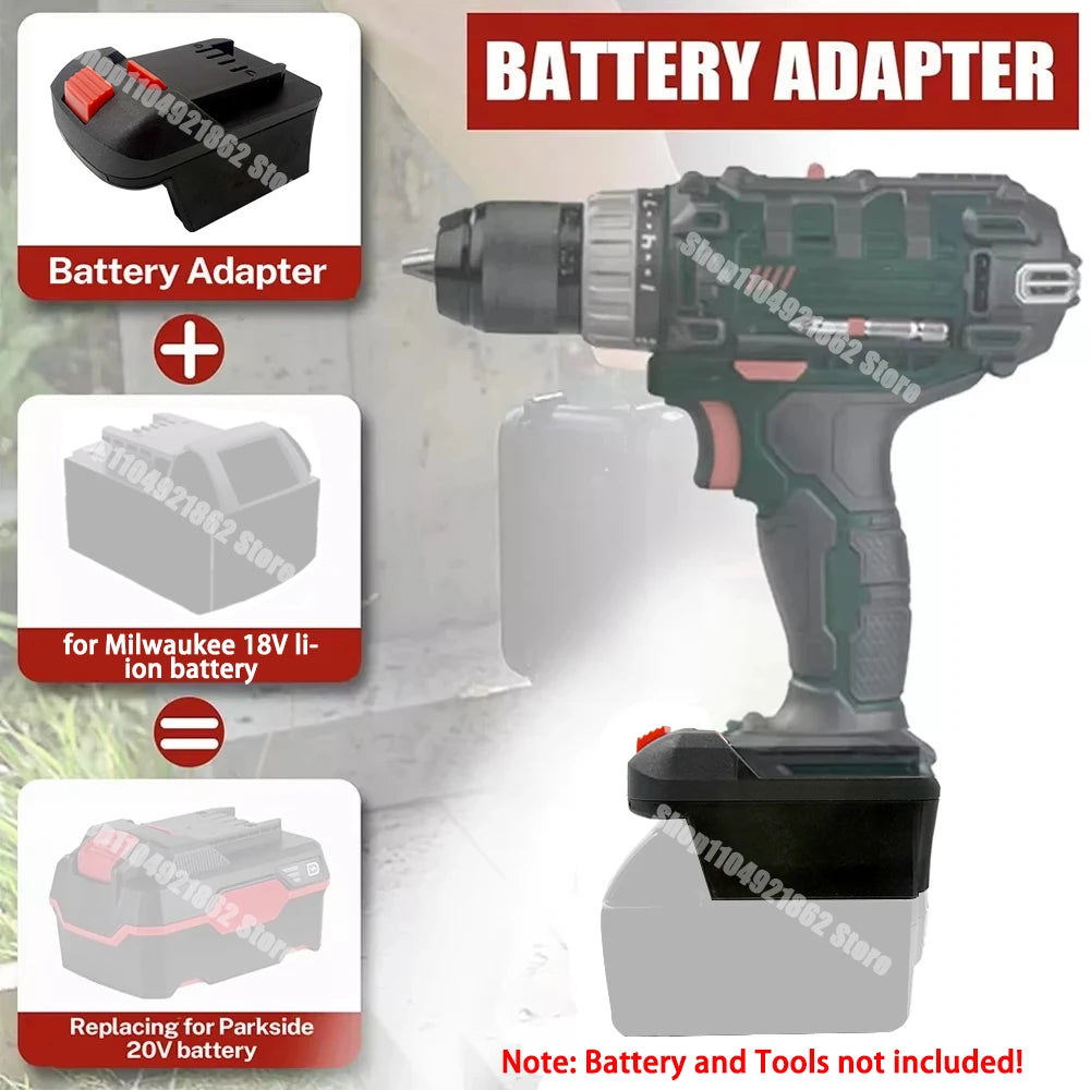 For Parkside XTeam 20V Power Tool Converter Adapter for Maki