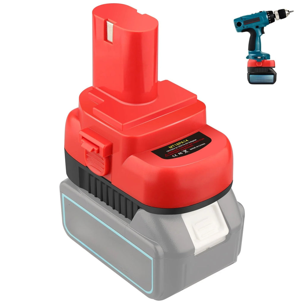MT18PA14 Battery Adapter Converter for Makita 18V Lithium Ba
