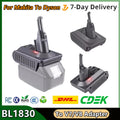 Turpow Battery Adapter For Makita BL1830 18V Battery to Dyso