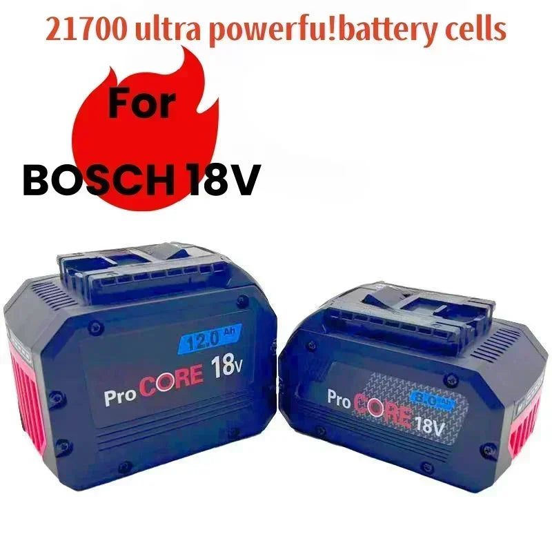 ProCORE 18V 4AH 8Ah 12Ah replacement battery for Bosch 18V c