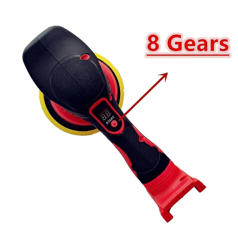 Fit for Milwaukee 18V Battery Cordless Car Polisher 8 Gears 
