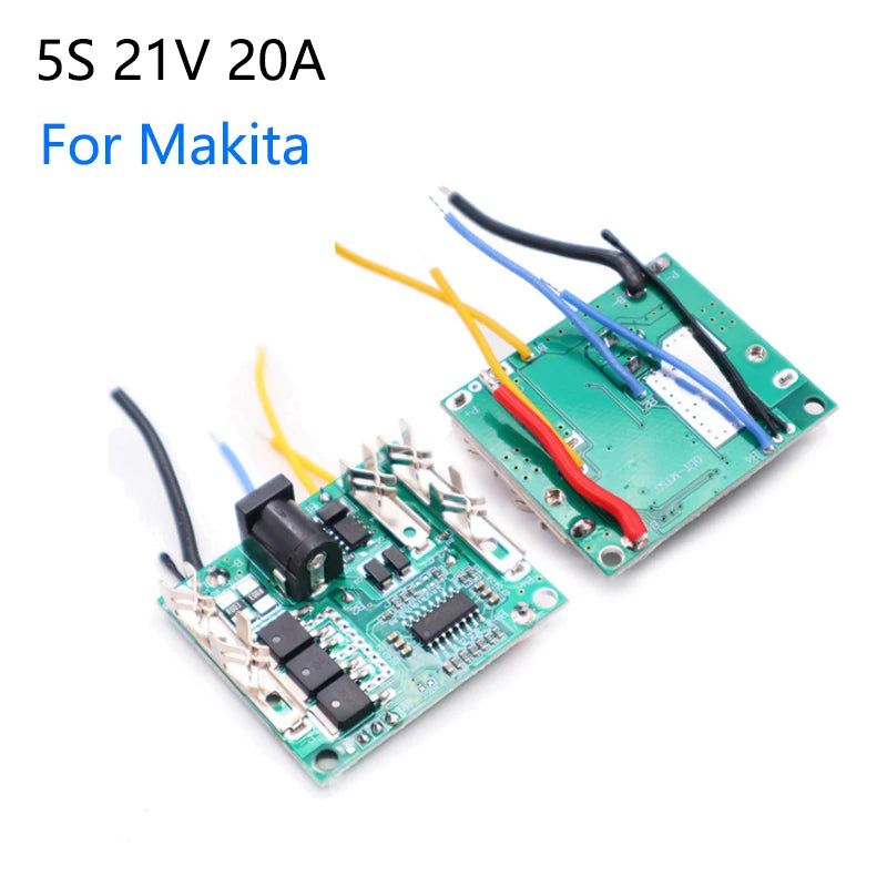 For Makita Li-Ion Battery 5 Strings of 18V 21V BMS Tool Lith