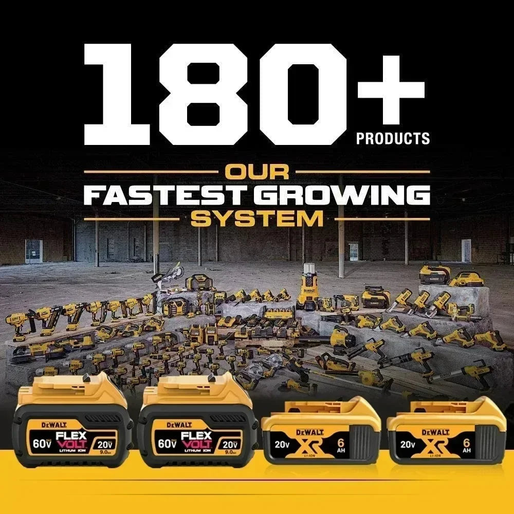 100% Original Dewalt 20V/60V 6.0Ah Power Tool Battery DCB206