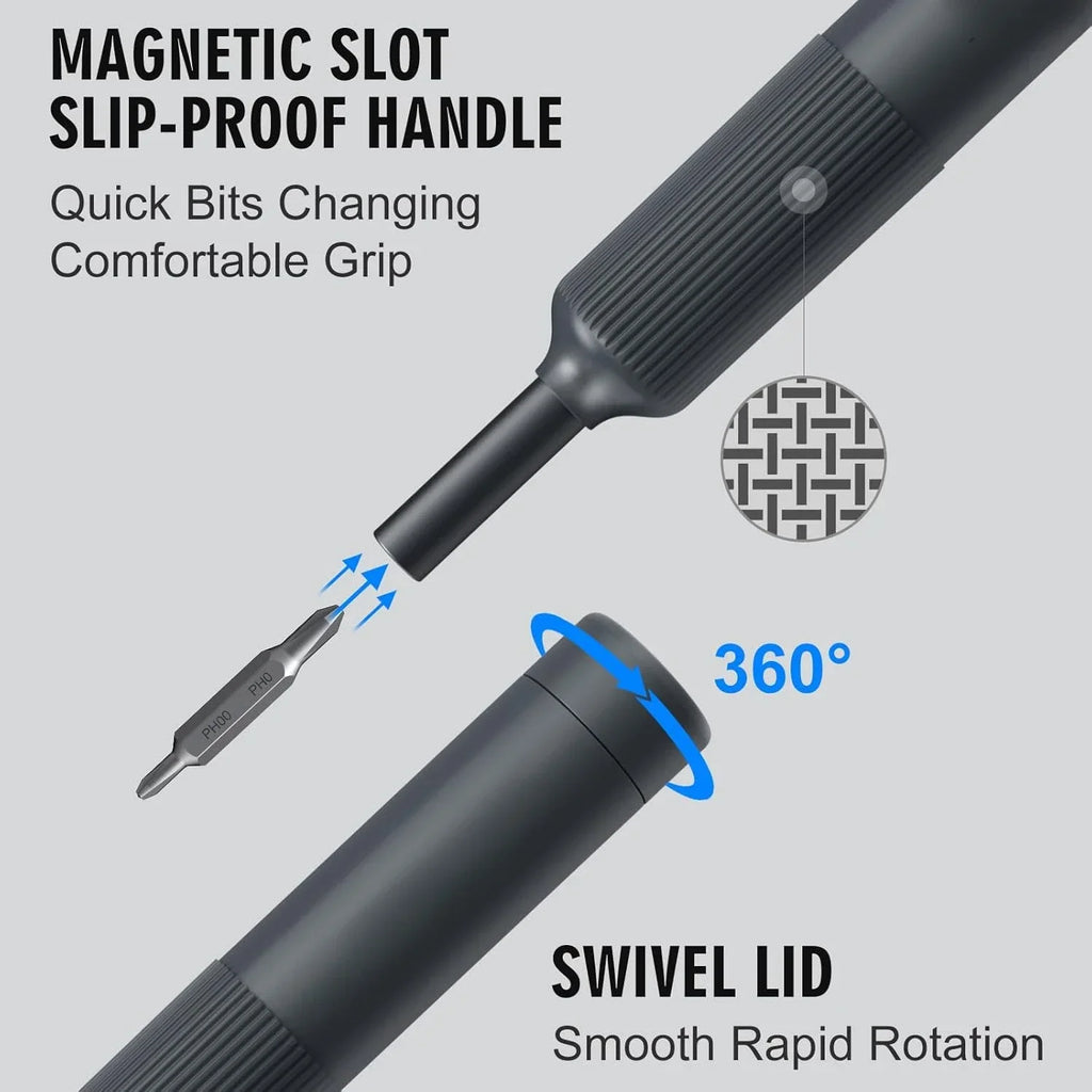 27 in 1 Precision Screwdriver Set Magnetic Bits Pen Style Ma