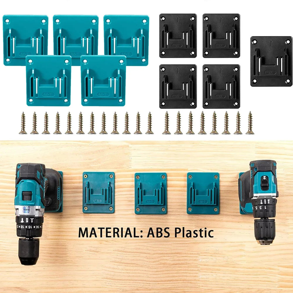 1pcs/2pcs/6pcs Wall Mount Electric Tool Holder for Makita 18