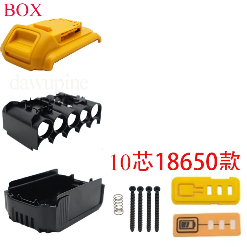 For DeWalt Tool Accessories Li-Ion Battery Plastic Case For 