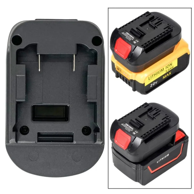Power Tool Adapter for Dewalt 20V & Milwaukee 18V Converter 