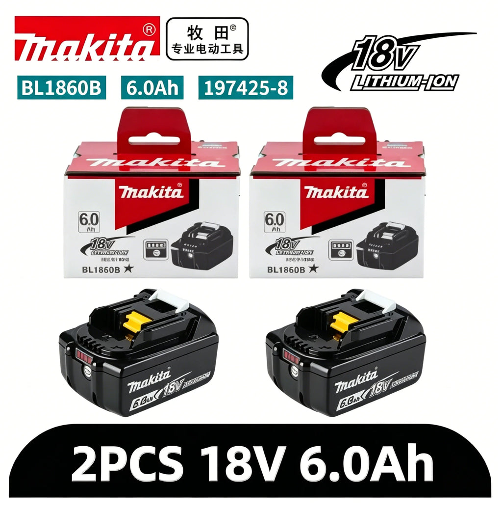 Original Makita18V Battery Compatible Makita 18V Power Tool DDF487 DGA404 DTW700 DTD173 Lithium-Ion Battery Replacement