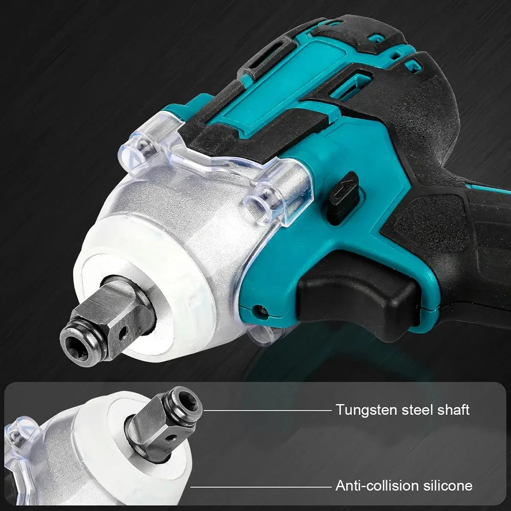2 In 1 Brushless Cordless Wrench LED Light Adapt To Makita B