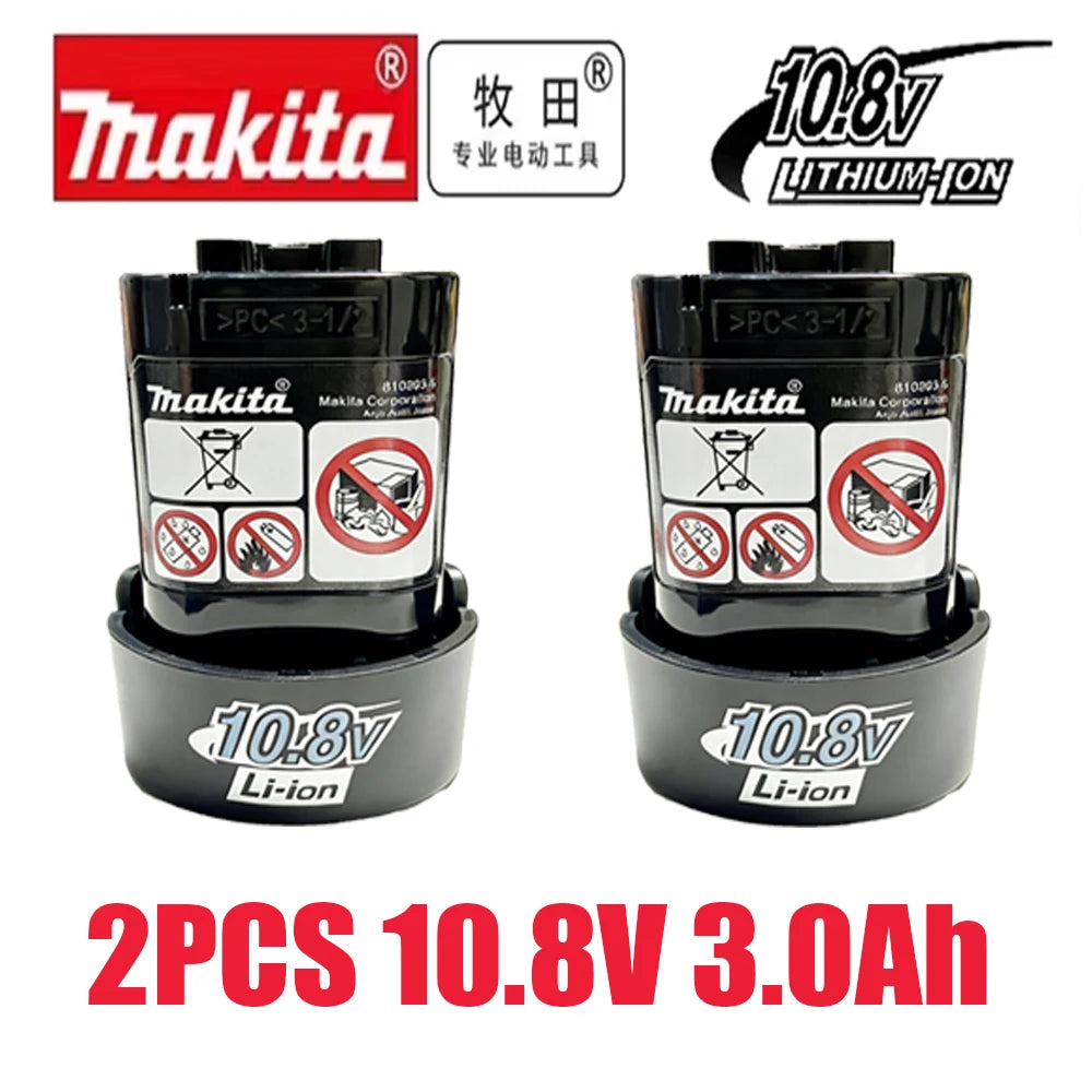 10.8v Makita Original Battery BL1013 BL1020 BL1030 DF030D Makita 10.8v/12V Charger Replacement Tool 10.8v MakitaBattery