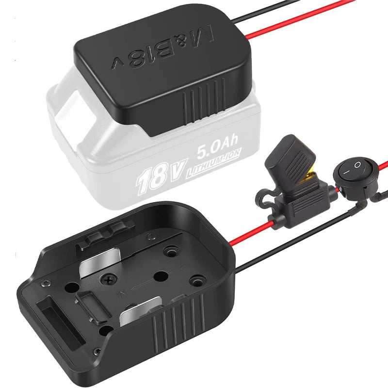 Battery Adapter Converter for Makita Dewalt Milwaukee 14.4V 