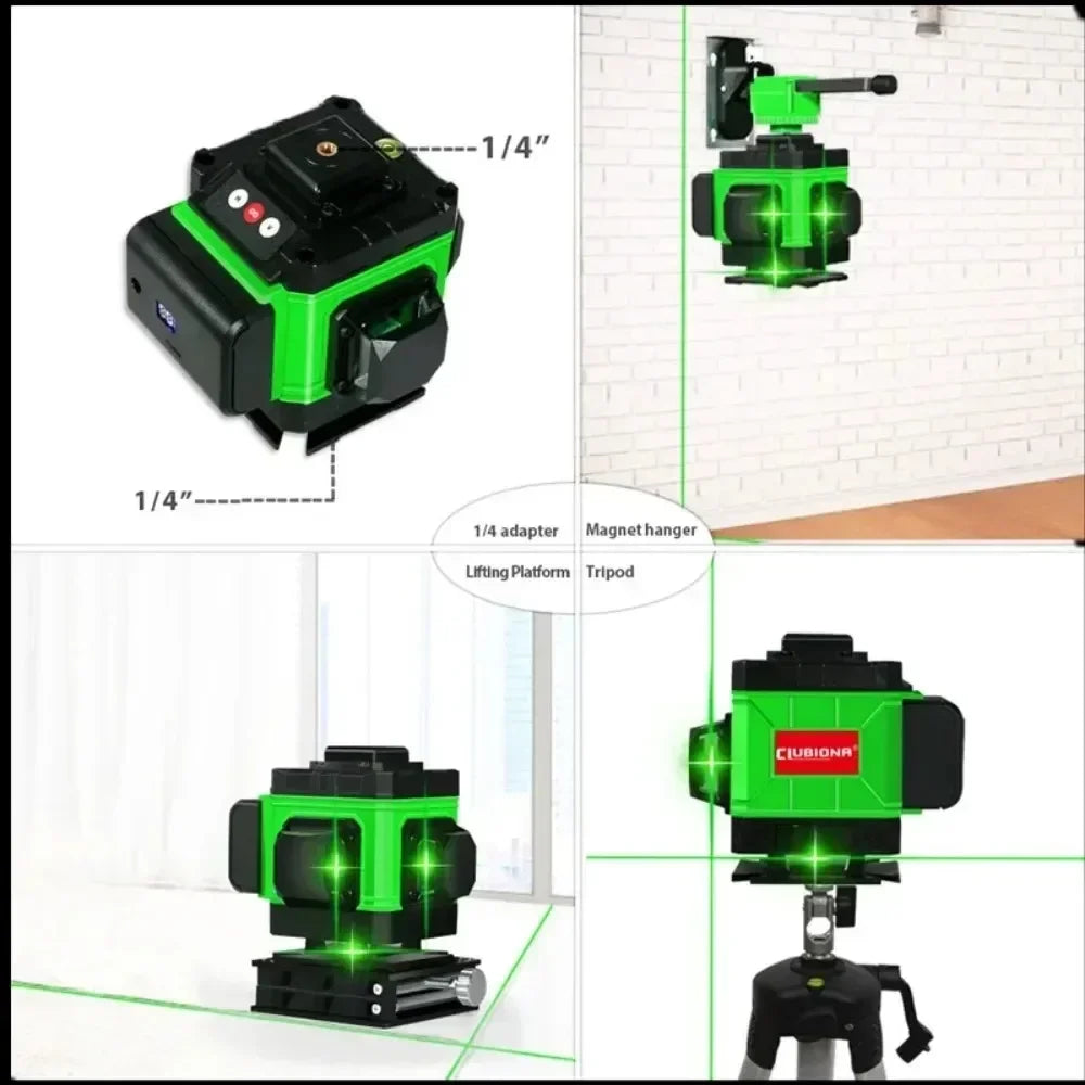 8500mAh Large Capacity Chargeable Laser Level Battery Ing 3D