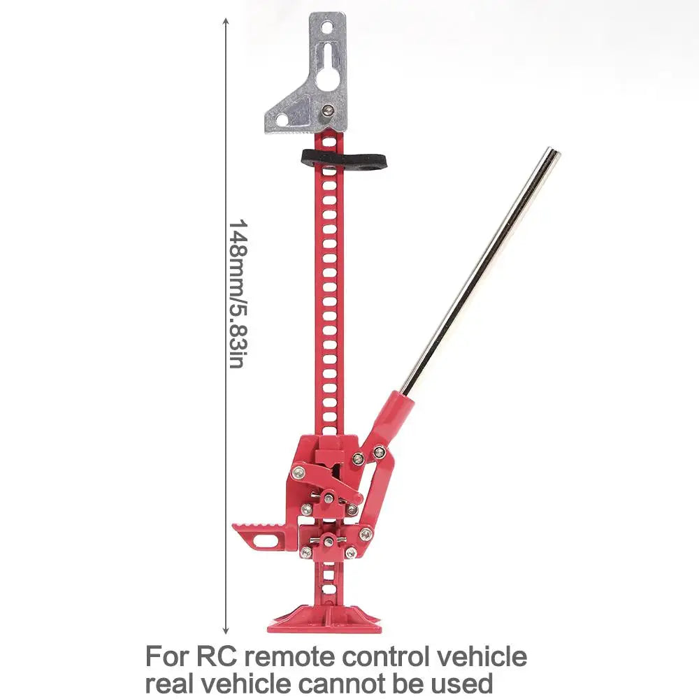 RC Metal Slideable Jack Tool Mini Lifting Jack Simulation Part for Axial SCX10 Trax/as TRX4 Tamiya CC01 D90 1/10 RC Crawler Car