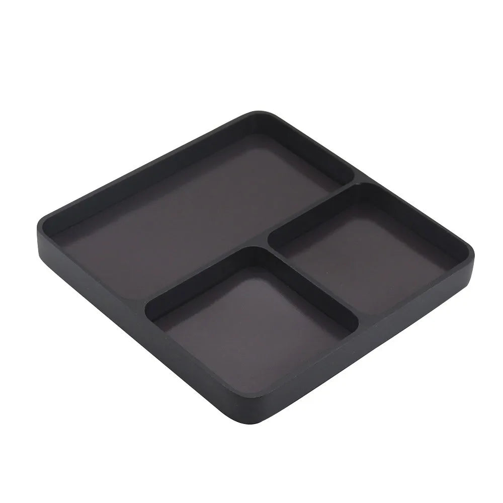 Magnetic 3-grid Parts Storage And Maintenance Tool Tray 98x9