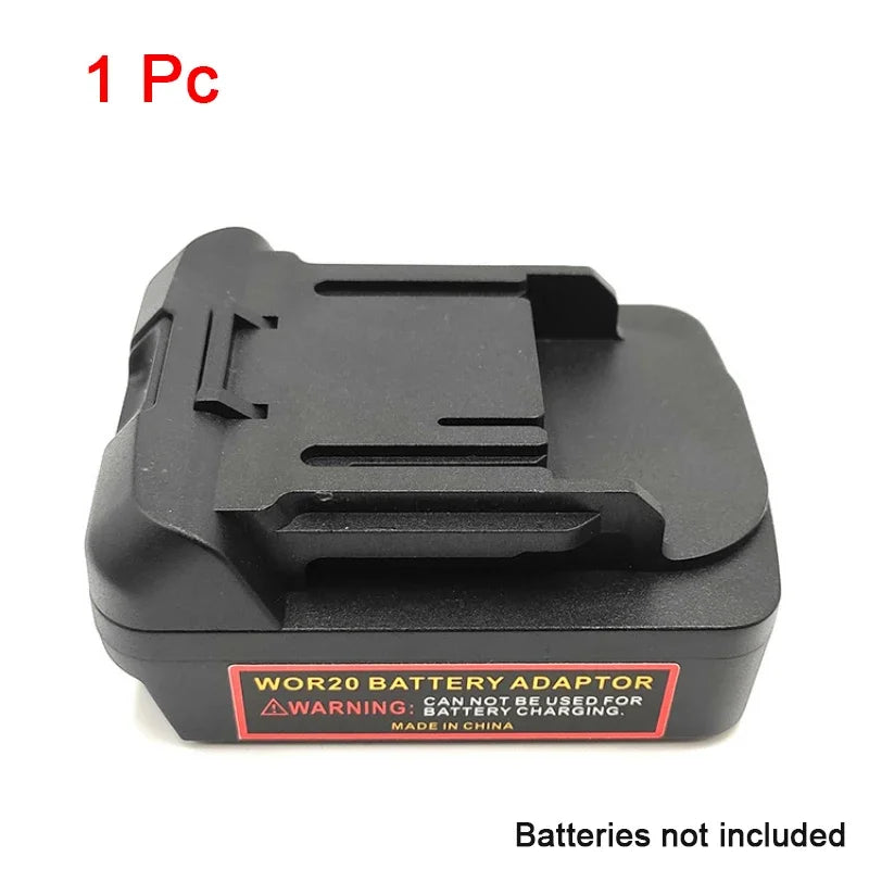 2Pcs Battery Adapter Compatible For Worx 5Pin 20V Big Feet Converted To Compatible For Makita 18V Bl Series Battery Power Tools