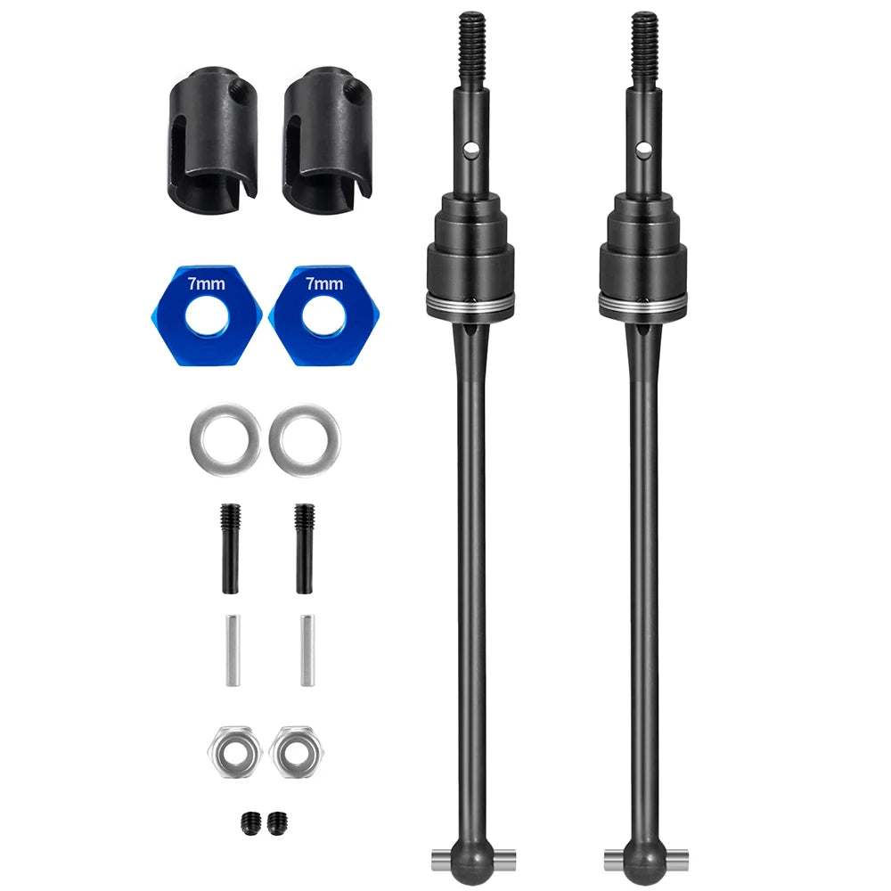 TRINOOD Alu Alloy Front Rear Shock Mount Steering Blocks Linkage Adapter for T-raxxas Slash 1/10 2Wd Short Course Truck Parts