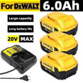 For DeWALT 20V Replacement Battery 6.0Ah MAX FlexVolt for DC