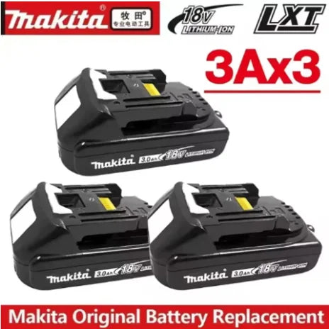 9AH 6AH 5AH makita BL1860 18V Battery Power Tools Li-ion Replacement LXT BL1850 BL1840 for 18 V Screwdriver with BMS TPCELL 18V
