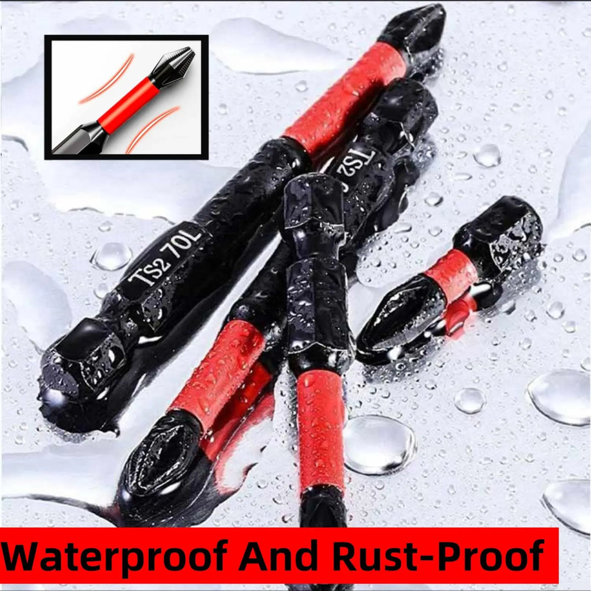 Anti Slip Bits Magnetic Screwdriver Bit Set S2 Alloy Steel I
