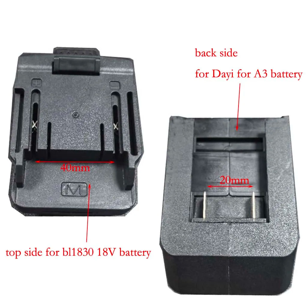 1pc Battery Adapter Converter Replacement For Dayi For A3/21