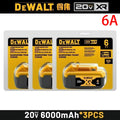 100% Original Dewalt 20V Battery 6.0Ah 5.0Ah DCB206 DCB205 2