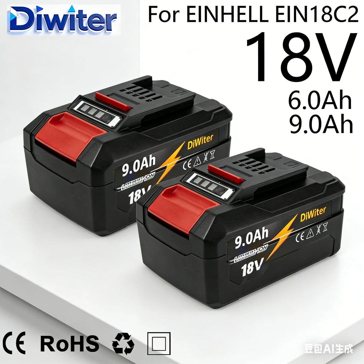 2026 hot Replacement Battery EIN18C2 Li-ion Batteria for EIN