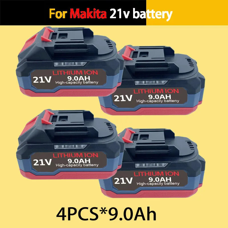 For Makita 18V21V 6.0Ah9.0Ah 12.0Ah Battery Power Tools Li-ion Replacement LXT BL1850 BL1860 DDF487 for 18V Screwdriver with BMS