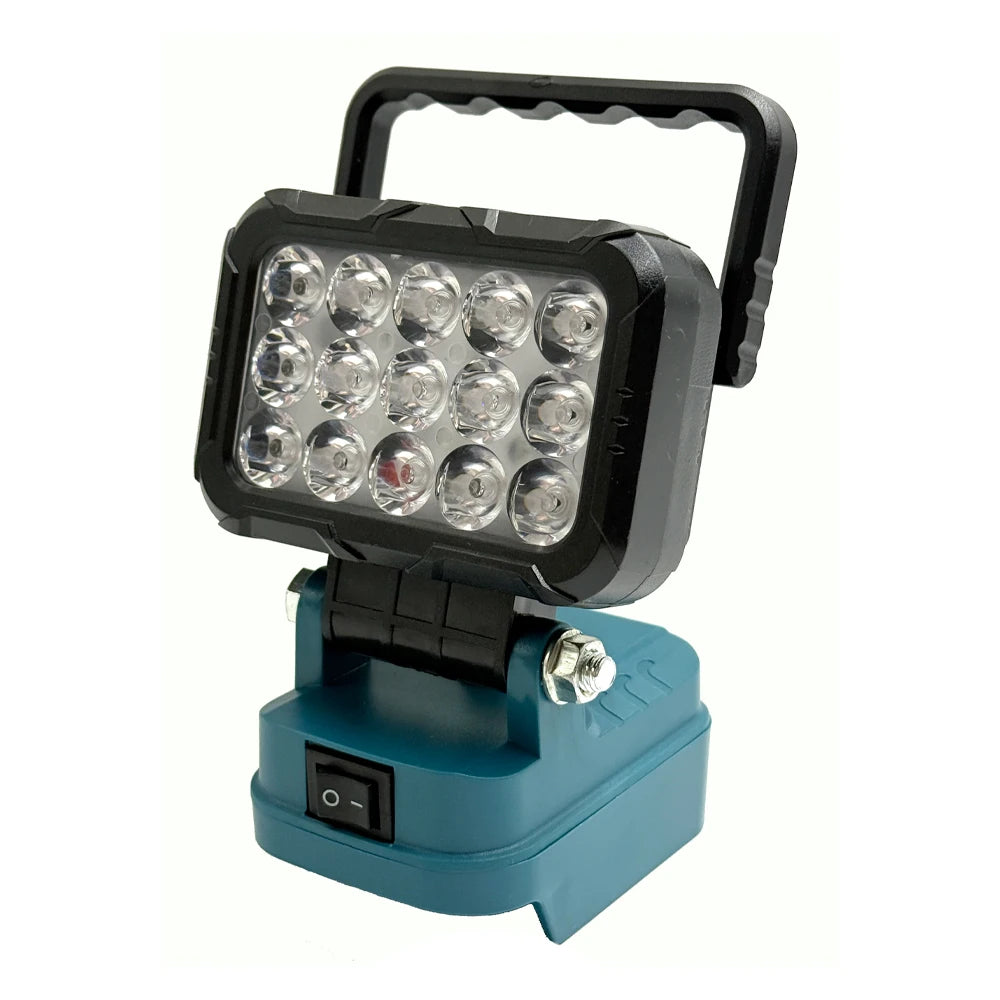 Power Tool Parts for Makita BL1830 18V Lithium Battery LED Work Lights Lamp Hand Lantern Spotlight Camping Emergency Lighting