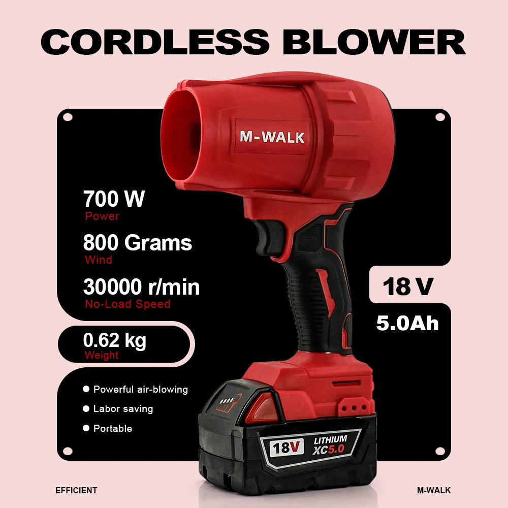M-WALK Electric Powerful Air Blower turbo Jet Fan Air gun Dr