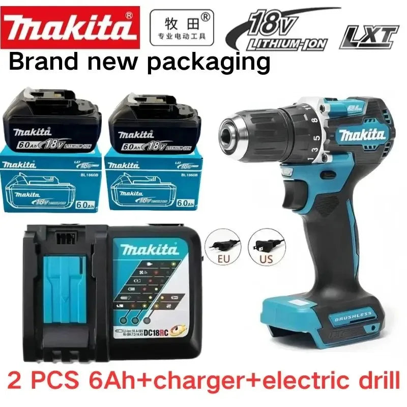 Makita 18V Battery 6Ah Replacement for BL1860B BL1850B BL1840 BL1830 BL1815 Power Tool Battery