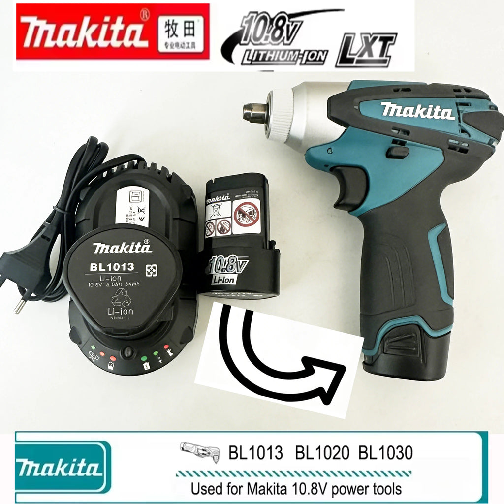 Makita 10.8V battery 3.0Ah2.0Ah rechargeable replacement too