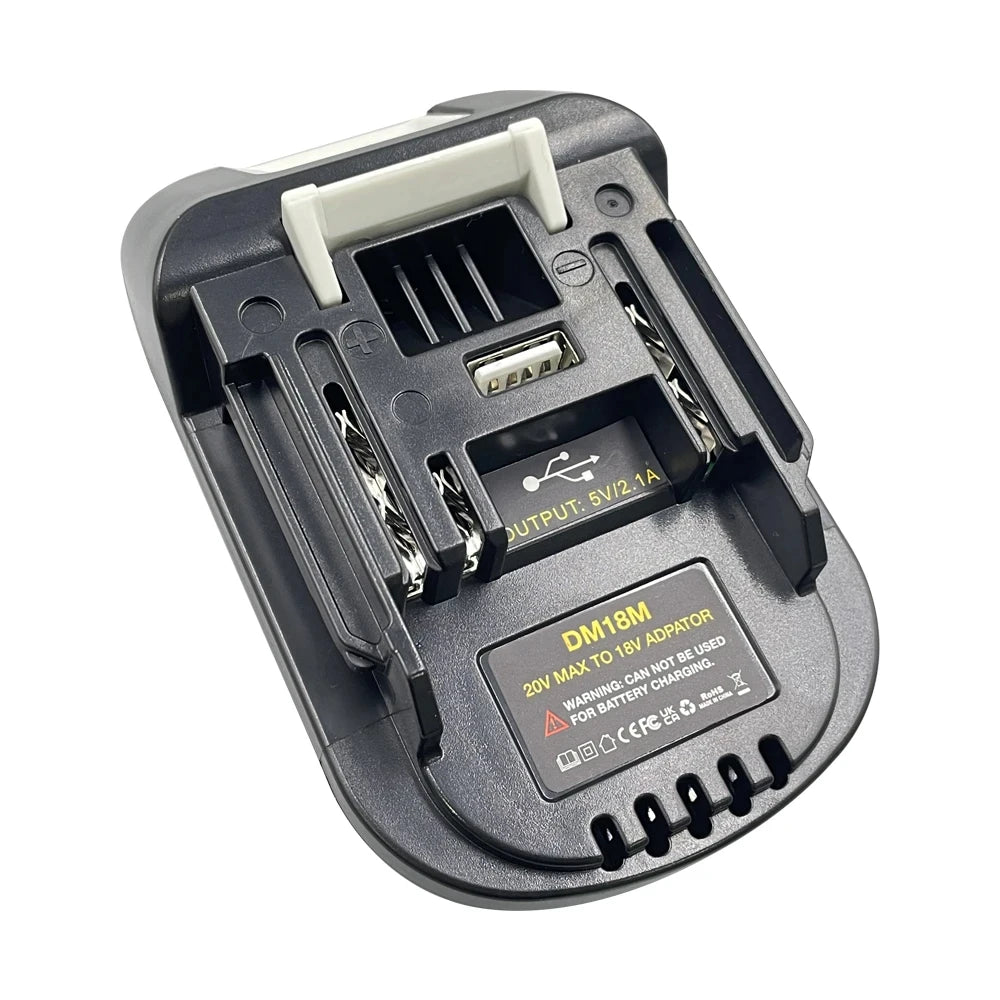 New Battery Adapter for Makita 18V Tools Convert for Dewalt 