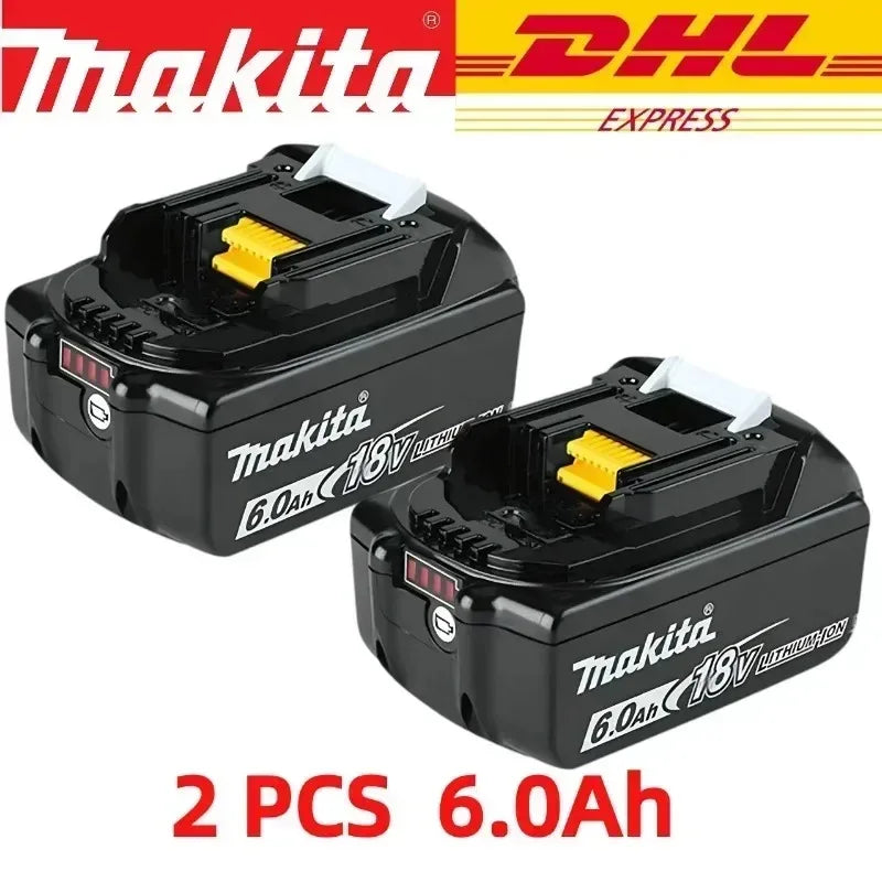 100% Original Makita Battery 18V 6000mAh BL1860B Rechargeable Battery Replace BL1850B BL1830B LXT400 For Makita 18V Power Tools
