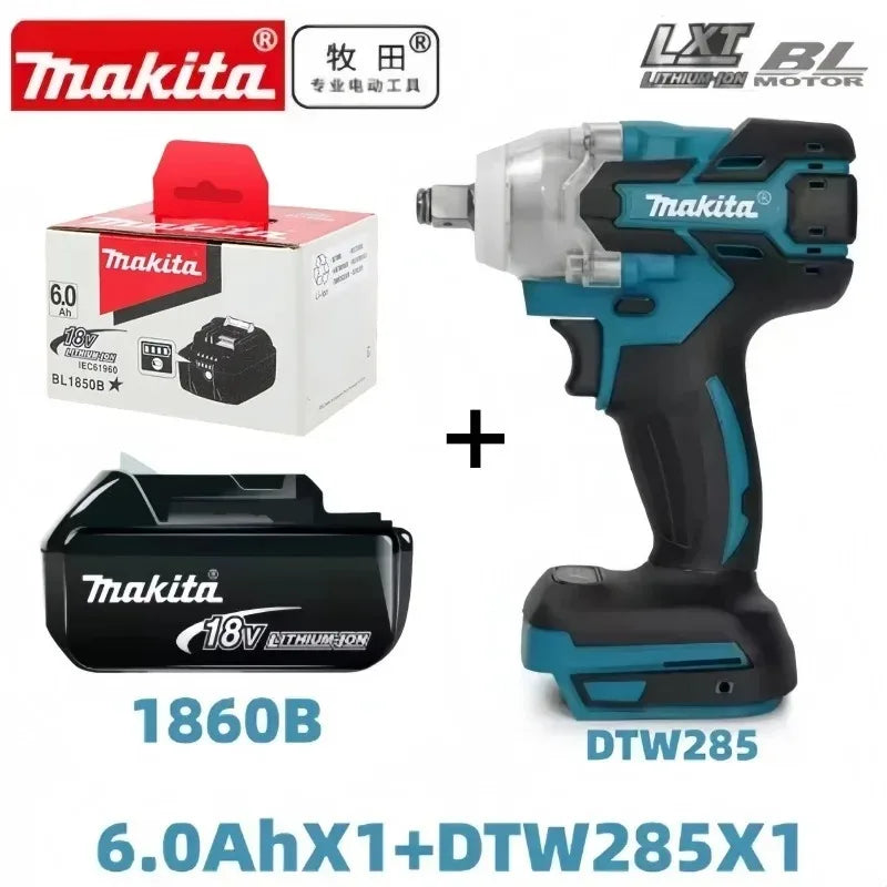 100% Original Makita Battery 6.0Ah Rechargeable Battery 18V Replacing Makita BL1830B L1840B L1850B L1860B Power Tool Battery