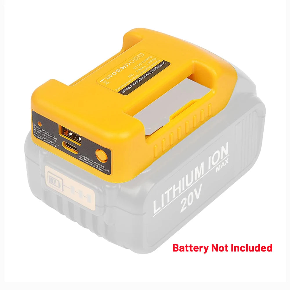 Power Tool Accessories Adapter For Dewalt 18V 20V Li-ion Bat