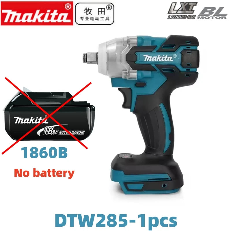 100% Original Makita BL1860B 18V 6.0Ah Battery with LED Power Indicator Extended Runtime for LXT Cordless Tools