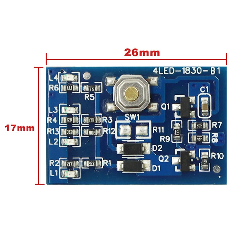 Circuit Board PCB/LED 18V For Makita 18V Bl1830 Bl1840 Bl185