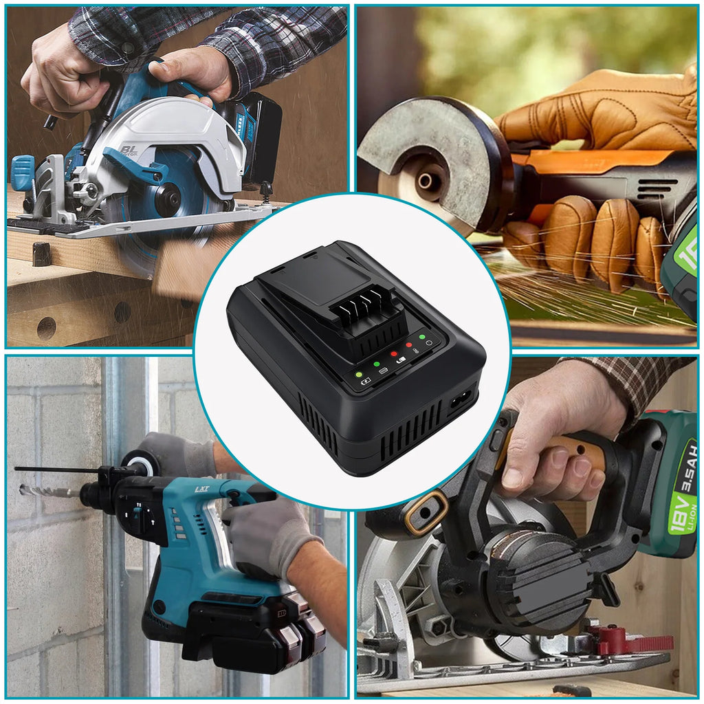 Charger 18V For Bosch PBA Home & Garden PSB PSR Battery 4A C