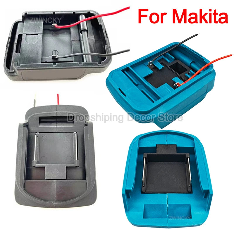1Pc Battery Adapter for Makita 18V Lithium Battery Power Too