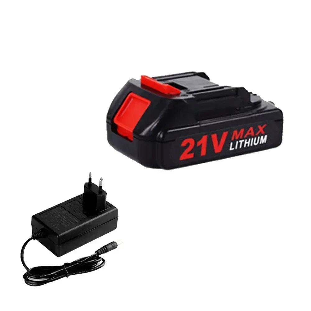 21V Rechargeable Lithium Ion Battery High Capacity Cordless Electric Power Tool Battery for Makita 21V Tool Replacement Battery